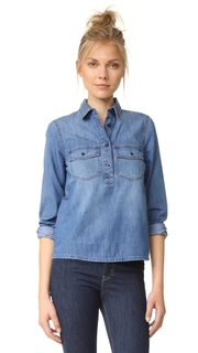 Madewell Denim Pocket Popover Shirt