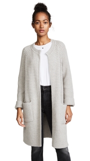 Madewell Long Waffle Cardigan