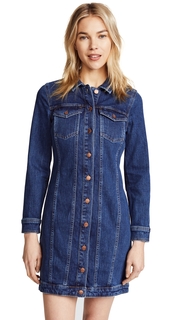 Madewell Denim Button Front Dress