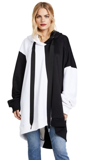 Marques Almeida Asymmetrical Oversized Hoodie