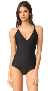 MIKOH Las Palmas Cross Back Swimsuit