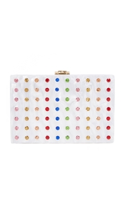 Milly Rhinestone Box Clutch