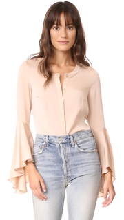 Milly Michelle Silk Blouse