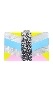 Milly Geo Square Clutch