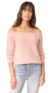 MINKPINK Florentine Off Shoulder Sweater