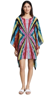 Mary Katrantzou Georgette Beach Poncho