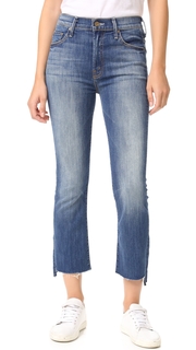 MOTHER The Insider Crop Step Fray Jeans