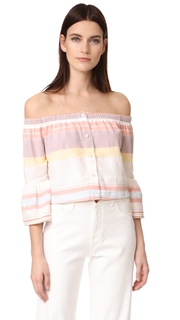 MOTHER Cold Shoulder Belle Top