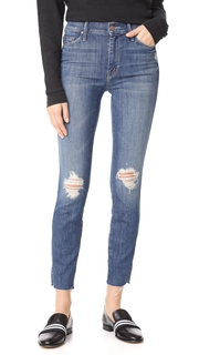 MOTHER The Vamp Fray Skinny Jeans