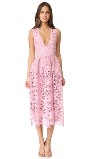 Nicholas Bellflower Deep V Ball Dress