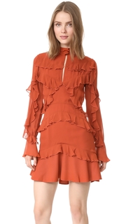 Nicholas Ruffle Layered Mini Dress