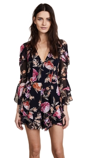 Nicholas Lucile Floral Frill Romper