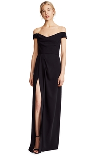 Marchesa Notte Off the Shoulder Gown