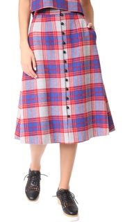 Novis The Somerset Button Front Skirt