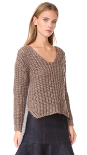 NUDE V Neck Sweater