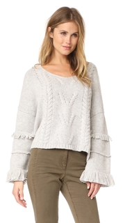 One Teaspoon Jethro Fringed Knit Sweater