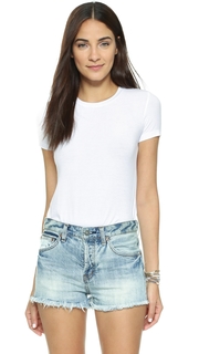 Only Hearts Rib T-Shirt Bodysuit