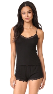 Only Hearts Feather Weight Rib Lace Trim Cami