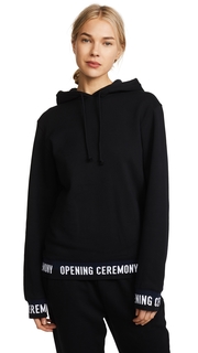 Opening Ceremony Elastic Logo Hoodie