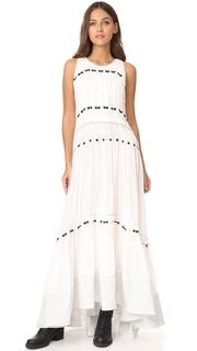 3.1 Phillip Lim Pintuck Gown with Silk Ties