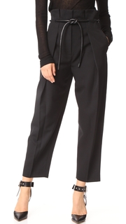 3.1 Phillip Lim Origami Pleat Pants with Belt