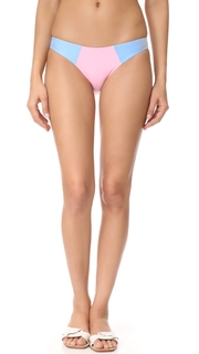 PilyQ Colorblock Full Bikini Bottoms