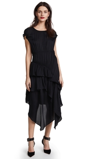 Preen By Thornton Bregazzi Preen Line Poppy Tiered Dress