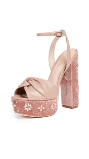 Rachel Zoe Claudette Crystal Platform Sandals