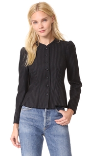 Rebecca Taylor Pinstripe Jacket