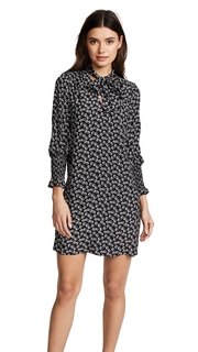 Rebecca Taylor Long Sleeve Rue Flower Dress