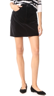 Rag &amp; Bone/JEAN Velvet Dive Skirt