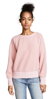 Rag & Bone/JEAN Sherpa Fleece Pullover