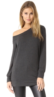 Riller &amp; Fount Fritz Off Shoulder Sweatshirt