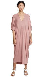 Riller &amp; Fount Luca Ribbed Maxi Caftan Dress