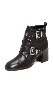 Rebecca Minkoff Logan Studded Buckle Booties