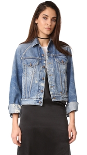 R13 Raglan Trucker Jacket