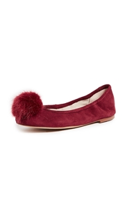 Sam Edelman Farina Pom Ballet Flats