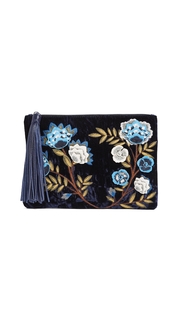 Sam Edelman Azalea Velvet Story Clutch