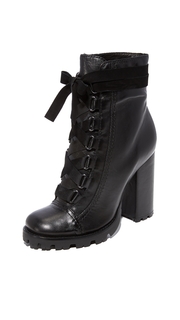 Schutz Lisie Bow Platform Boots