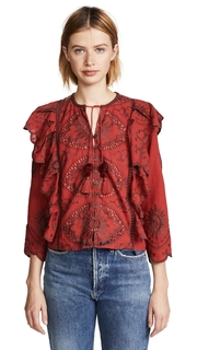 Sea Fiona Ruffle Blouse