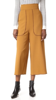 See by Chloe Cropped Wide Leg Trousers