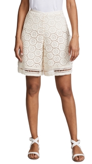 See by Chloe Ornamental Lace Shorts