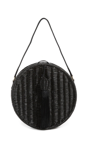 Serpui Marie Destiny Wicker Clutch