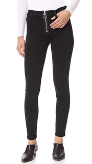 Siwy Olga High Rise Front Zip Skinny Jeans