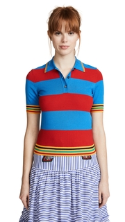 Stella Jean Striped Collared Shirt