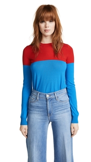 Stella Jean Colorblocked Long Sleeve Top