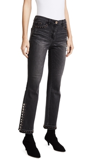 SJYP Detailed Flare Jeans