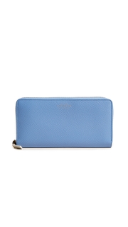 Smythson Panama Zip Around Wallet