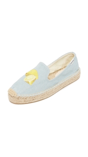 Soludos Lemon Platform Espadrilles