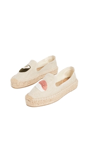 Soludos Sushi Platform Smoking Slippers